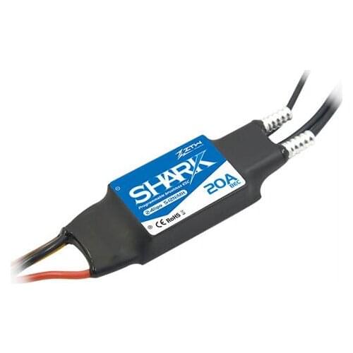 ZTW Shark 20A BEC Waterproof brushless ESC For Boat With Water-cooling System RC boat model
