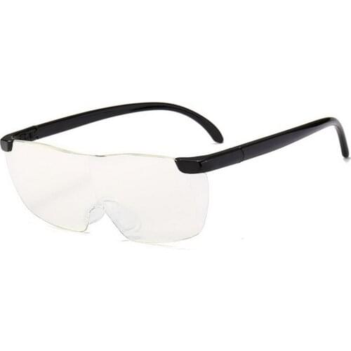 1.6 times Magnifying Glass Reading Glasses Big 250 Degree Vision Magnification Presbyopic Glasses Magnifier Eyewear