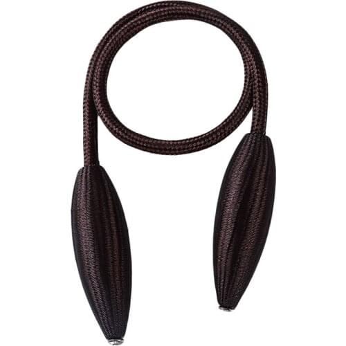 1Pc Curtain Tiebacks Plush Hanging Belts Ropes Curtain Holdback Buckles Clasp Clips Curtain Accessories Hook Holder Decor