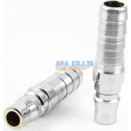 5 Pieces 13mm Barb Pneumatic Air Compressor Hose Quick Coupler Plug Fitting
