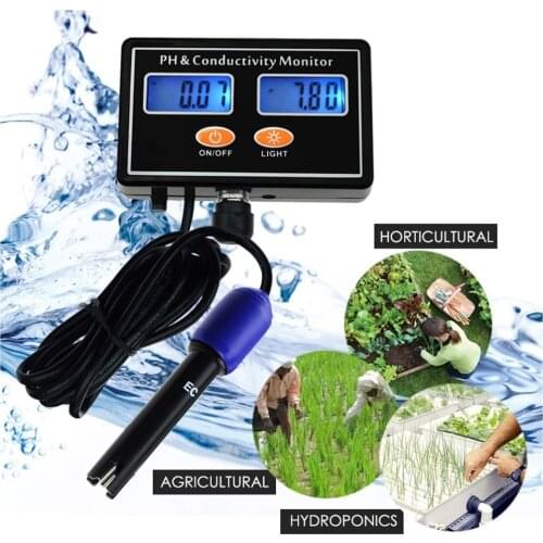 6 in 1 Greenhouse hydroponic Ph Controller Meter Automated Multi-parameter Real-time Water Quality Tester Monitor System