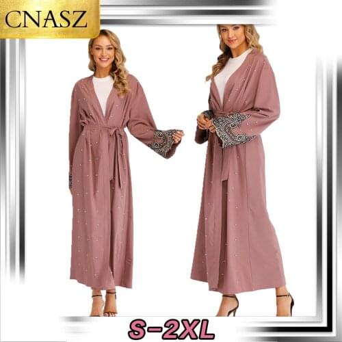 Abaya Dubai Kaftan Arab Islam Women Long Floral Muslim Kimono Cardigan Hijab Dress Turkish Elbise Mubarak Islamic Clothing