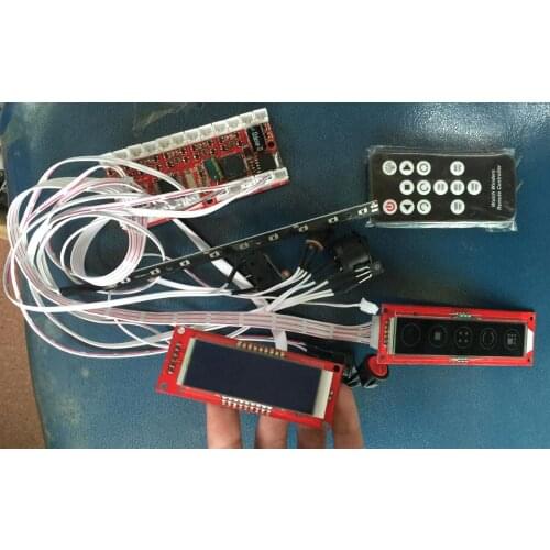 Watch winder accessories LCD circuit board +LED light + remote automatic chain watch box