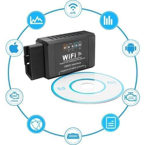 OBD2 ELM327 Wifi V1.5 Car Scanner Code Reader Adapter Diagnostic Tools For Hyundai Kia Opirus Niro K Carens Elantra Sonata Verna