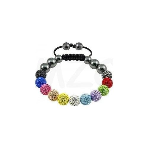 Free Shipping!magnetic High Quality discount Romantic 10mm Ball Beads crystal Bracelet.women in wedding gift promotion