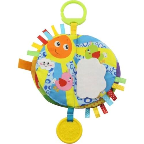 Baby Cloth Books Early Education Toys Activity Crinkle Cloth Book for Toddler Infants and Kids Perfect for Baby 111