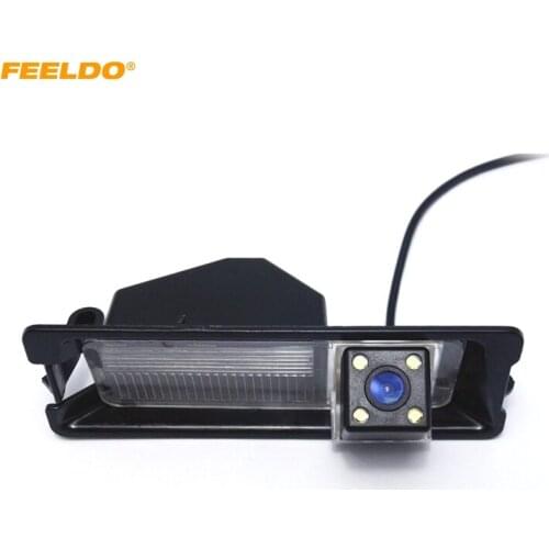 FEELDO 1PC Special Rear View Car Camera with LED Light For Nissan Nissan March/Micra/Renault Pulse #FD-4285