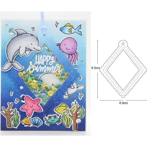 Frame background metal cutting dies 2020 new cut die mold Scrapbooking paper craft knife mould blade punch template dies