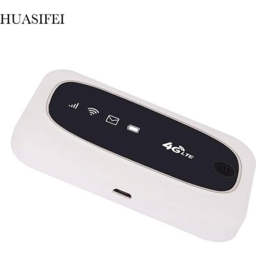 HUASIFEI Unlocked Mobile Wifi Hotspot 4g 300Mbps 2.4GWifi Routers Cpe Mobile Router Lte Hotspot Wifi Data Card Modem 4g Sim Card