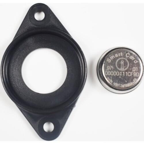 1pcs 64bit Stable TM Location ibutton Card Key ISO1990A-F5 with handle For patrol guard tour system compatible Dallas