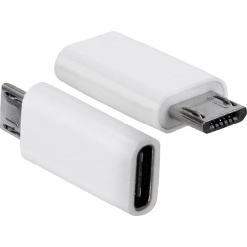 Type-C Female Connector to Micro USB 2.0 Male USB 3.1 Converter Data Adapter High Speed Android Certified Cell Phone Accessories