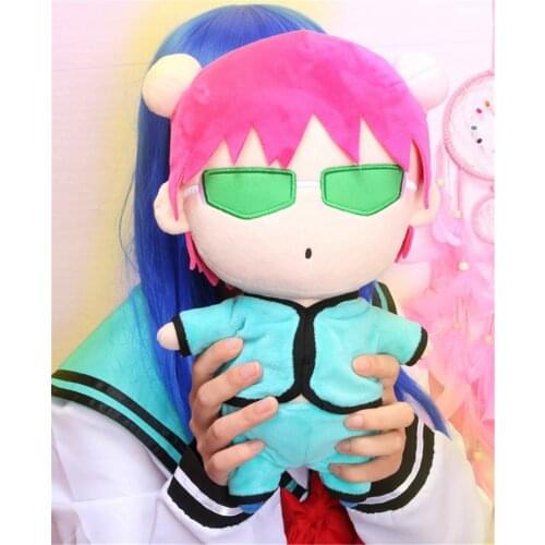 30cm Saiki Kusuo no sai-nan Figure Plush Doll Toys Anime The Disastrous Life of PSI Saiki K.Cosplay Short Doll for Gift Toys