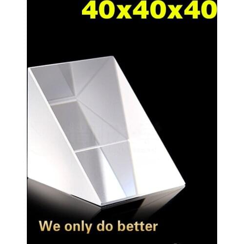 Spectral Optics Optical Glass Prism K9 Spot Isosceles Right Triangle
