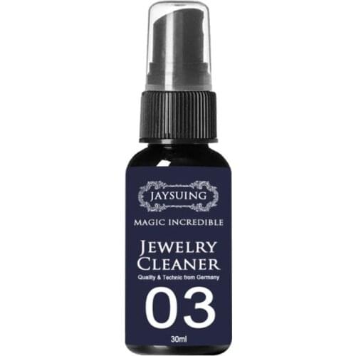 30ml 50ml Concentrate Jewelry Cleaner Anti-Tarnish Quick Jewellery Cleaning Spray for Watch Diamond Silver Gold Jewelry