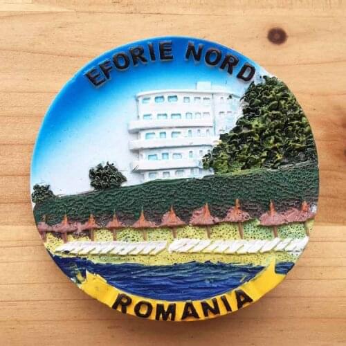Eastern tourism souvenir refrigerator Romania Eforie Nord travel magnetic stick