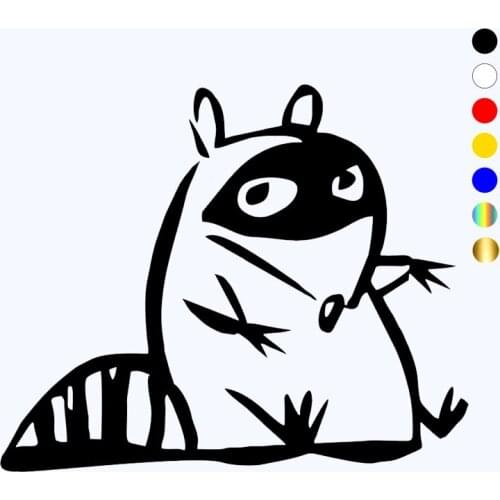 CK2856#18*15cm Enot funny car sticker vinyl decal silver/black car auto stickers for car bumper window car decorations