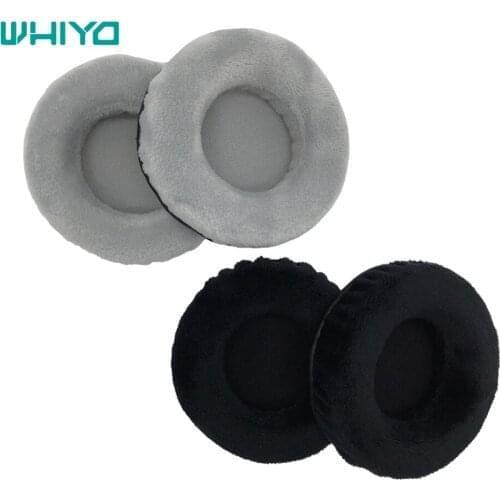 Whiyo 1 Pair of Velvet Ear Pads for Beyerdynamic DT240 Pro Headphones Cushion Cover Earpads Earmuff Replacement Cups