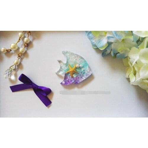 1Pcs fish Cup Liquid silicone mold DIY resin jewelry pendant necklace pendant lanugo mold resin molds for jewelry