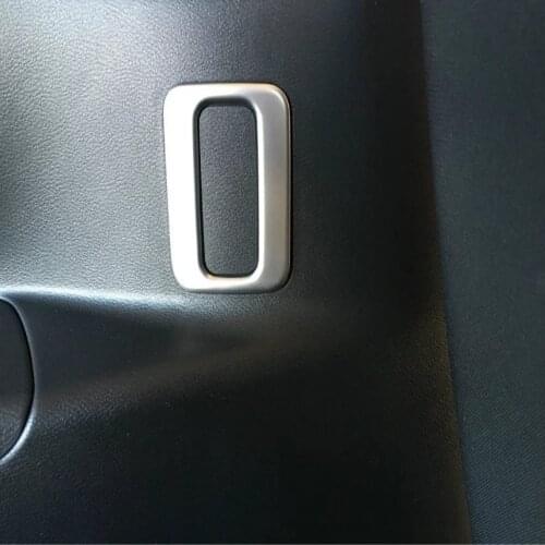 For Nissan Serena C27 2016 2017 2018 2019 ABS Matte/Black Rear Trunk Open Switch Button Cover Trim Interior Accessories 2pcs