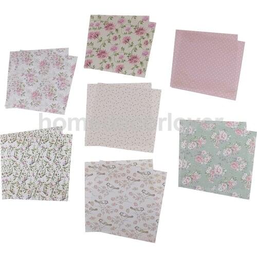 24 Sheets Scrapbooking Paper Craft DIY Card Making Photo Album Decorative Design Paper 15cm 6inch
