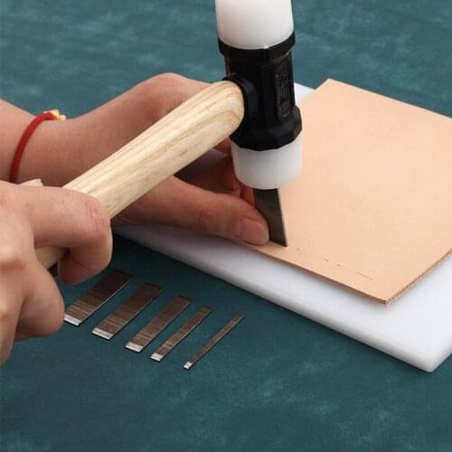 8-piece Leather Cutting Die-cutting Tool Leather Accessories Japanese Knife Material Leather Die-cutting