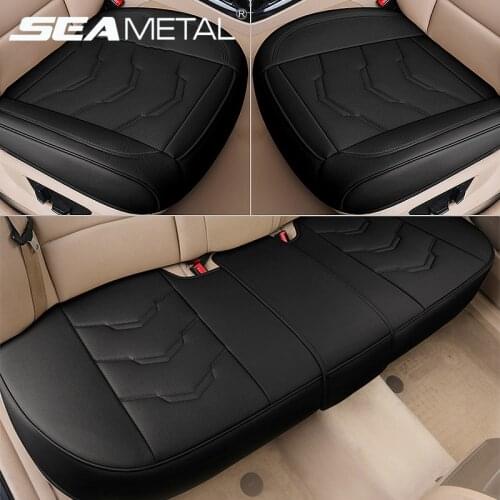 Car Seat Cover PU Leather Car Seat Protector Automotive Seats Cushion Surround Chair Four Seasons Universal Auto Seat-Cover Sets