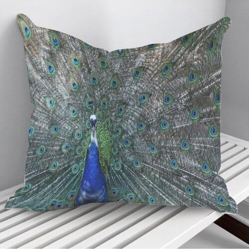 Black blue animal Throw Pillows Cushion Cover On Sofa Home Decor 45*45cm 40*40cm Gift Pillowcase Cojines Dropshipping