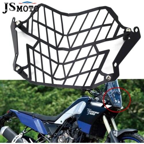 For Yamaha Tenere 700 TENERE700 Tenere700 19-21 Motorcycle Headlight Head Light Guard Protector Cover Protection Grille Guard