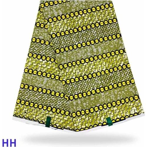 Veritably Wax Original African Wax Printed Cotton Fabrics 100%Soft Real Ankara Wax Dress Material For Sewing By The Meter SP-ER