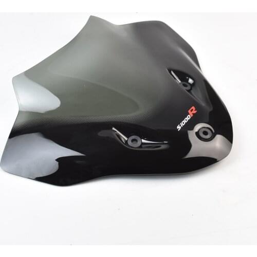Suitable for BMW S1000R windshield double bubble ABS motorcycle front deflector