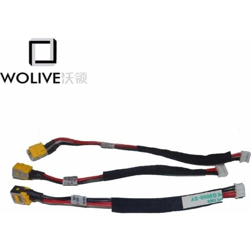 Wolive 10pcs/bag Laptop dc jack For Acer Extensa 5420 5620 1.65mm