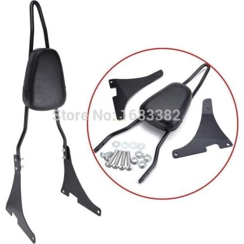 Sissybar Backrest Rear Pad For Harley Davidson XL1200R XL1200C XL1200S Sportster