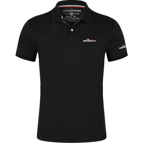 2021 New Transalp Style 650 XL700V Motorcycle Logo High Quality Polo Shirt Clothing Summer Business Fashion Outdoor Sports Tops
