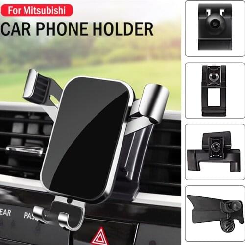 Car Mobile Phone Holder For Mitsubishi Outlander Pajero V97 ASX Eclipse Cross Cellphone Stand GPS Navigation Bracket Accessories