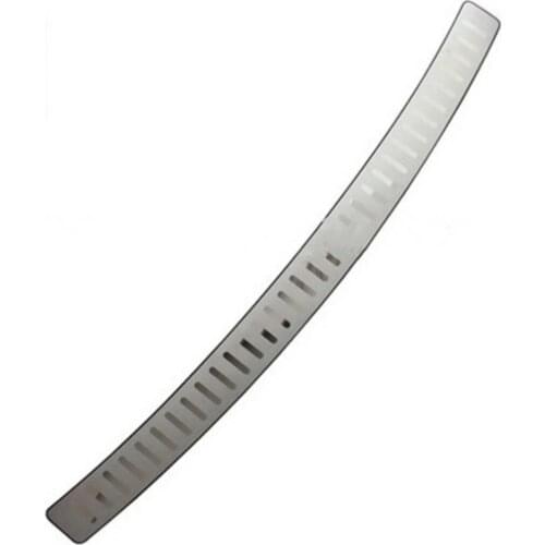 For Volkswagon Sharan 2012-2015 Car Styling Stainless steel Exterior Rear Bumper Protector Sill Trunk Tread Plate Trim