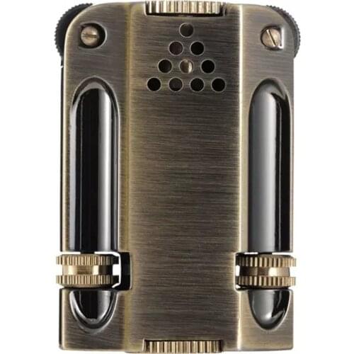 Zorro New Double Grinding Wheel Retro Old Kerosene Lighter Windproof Personality Creative Gift For Boyfriend