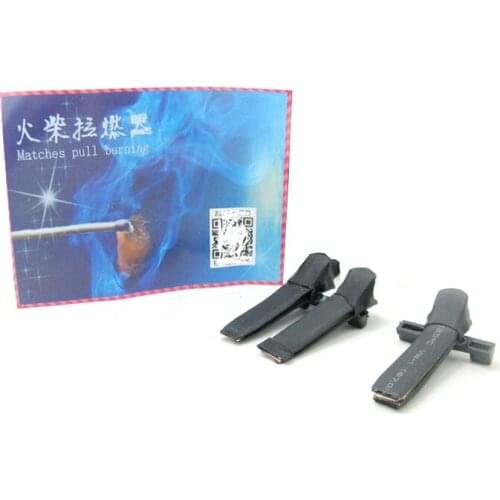 Matches Pull Burning Fire Magic Tricks One Or Double clip Lit Match Stage Magic Props Accessories Comedy Funny Gimmick