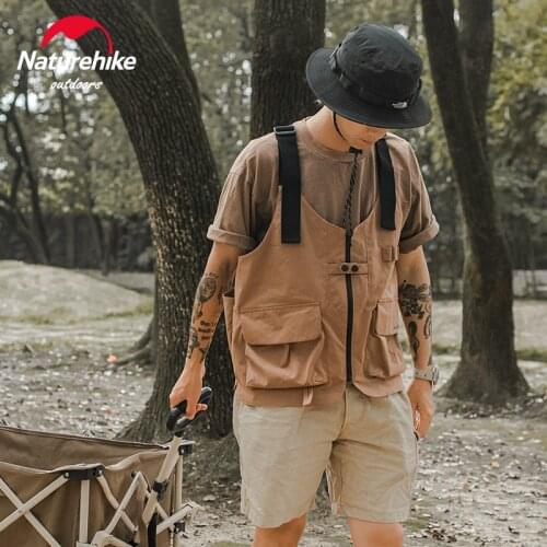 Naturehike Outdoor Functional Vest Sling Camping And Mountaineering Portable Vest Jacket