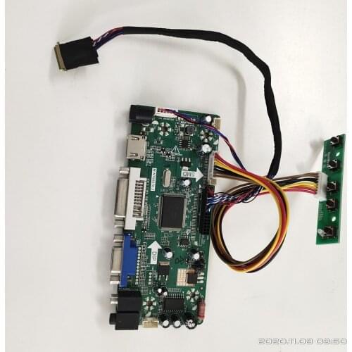 Kit for LP140WH1 TL M.N68676 Display Controller Board 1366X768 Screen HDMI LCD Monitor VGA DVI Panel LED DIY LVDS 40pin 14"