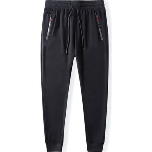 Colorful Zipper Solid Baggy men pants Super Loose Elastic Harem Pants Cotton Sweatpants Casual Trousers Large Big Plus Size 8XL