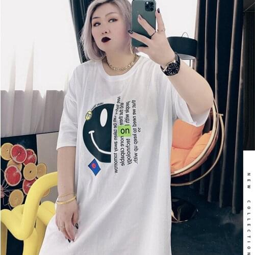 Summer New Loose Plus Size WomenS Korean Style Top Casual T-Shirt