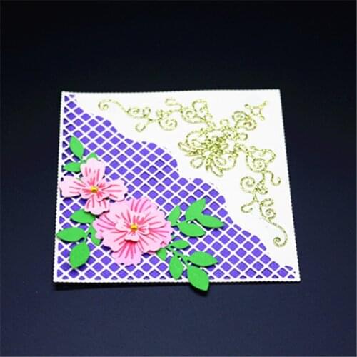 Lacework Metal Cutting Dies for Scrapbooking Photo Album Embossing DIY Paper Cards Making Decorative Stencil Craft