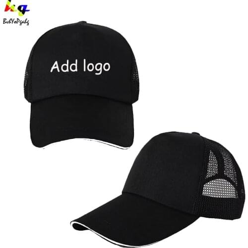 DIY/Design Baseball Cap Printed Logo Adjustable Hip Hop Sports Cap Unisex Casual Sun Hat