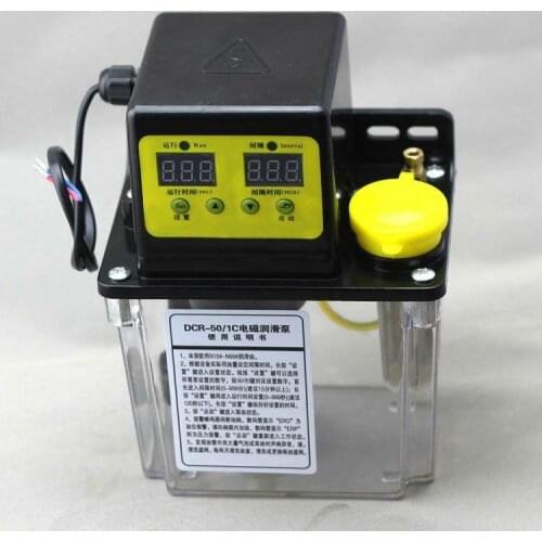 1.8L Dual Digital Display Automatic Electric Lubrication Pump Oiler NC Pump