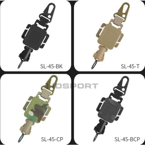New Wosport Multi-functional retractable buckleAnti-theft climbing supplies Nylon plastic steel