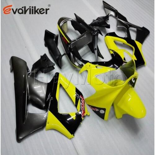 ABS motorcycle fairing for CBR929RR 2000 2001 yellow black CBR 929 RR 00 01 motorcycle panels Painted Injection mold