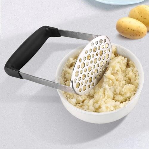 Pressure Mud Machine Fruit Vegetable Tools Kitchen Gadgets Potato Masher Stainless Steel Potato Mud Accessories