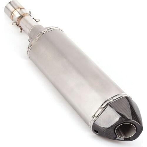 F650GS F700GS F800GS Motorcycle Exhaust System Pipe Exhaust Muffler Mid Connect Link Pipe For BMW F800R F800GT 2009-2016 Slip On