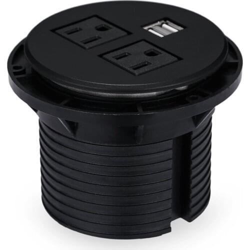 2019 high quality and Two US power and two USB charger / RJ45 us hdmi socket connector american socket plug Promotion 100PCS