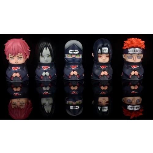 Japan Anime Pain Orochimaru Sasori Cute Mini PVC Figure Figurine 8.5cm Toy Model Statue New No Box